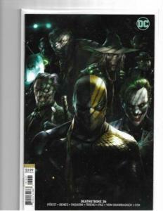 DEATHSTROKE #36 - REBIRTH - MATTINA COVER B -NM/NM+ LOW PRINT RUN - HOT