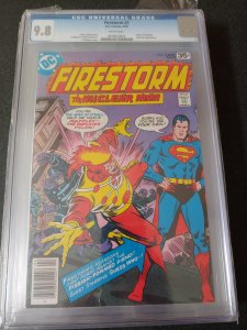 FIRESTORM #2 CGC 9.8 ORIGIN OF MULTIPLEX! SUPERMAN APPEARANCE