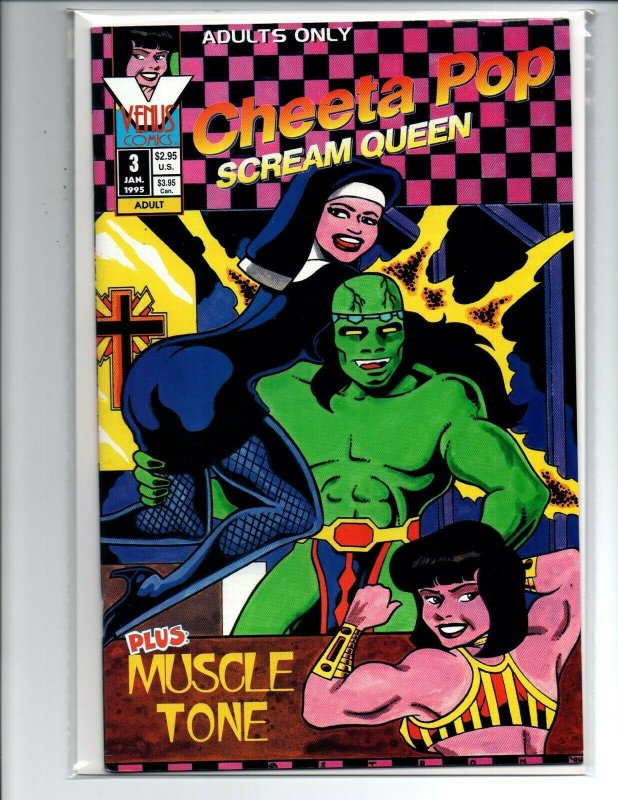 Cheeta Pop Scream Queen #3 - Venus Comics - Very Fine/Near Mint