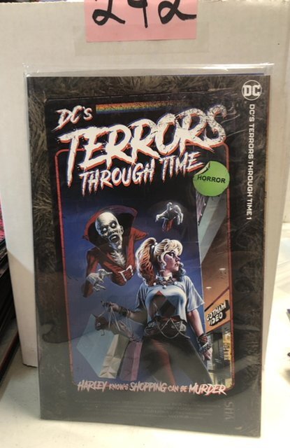 DC's Terrors Through Time Beach Cover (2022)