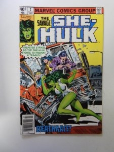 The Savage She-Hulk #2 VF- condition