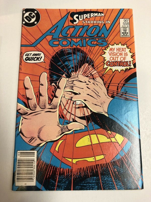 Action Comics (1984) # 558 (NM) Canadian Price Variant CPV !