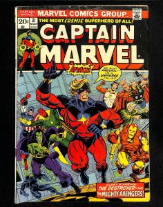 Captain Marvel (1968) #31