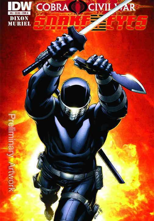 G.I. Joe: Snake Eyes (Vol. 2) #6A VF; IDW | save on shipping - details inside