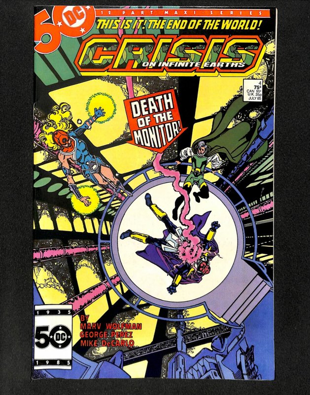 Crisis on Infinite Earths #4