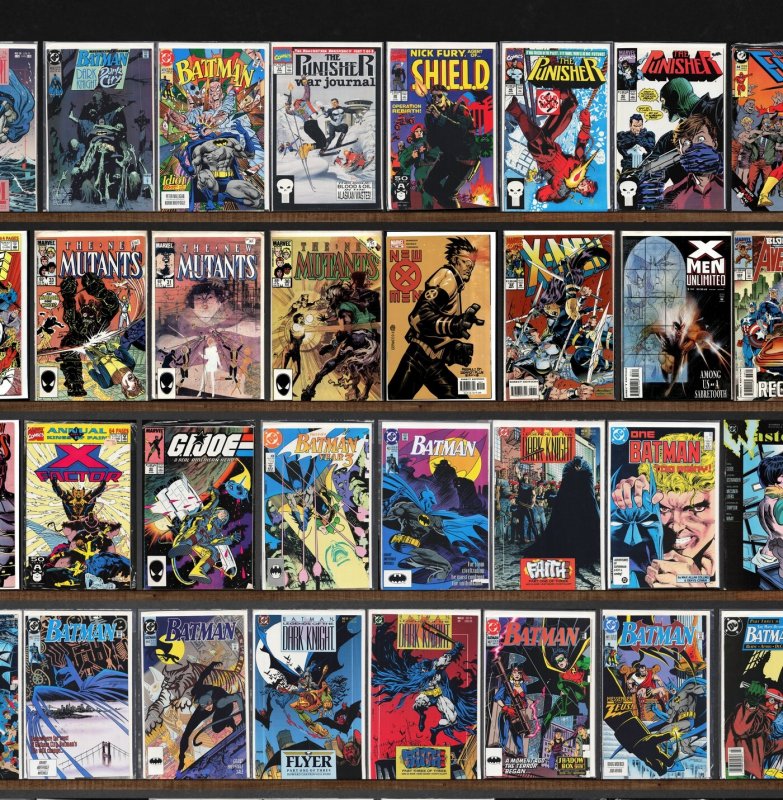 Huge Lot 150+ Comics with Batman, X-Men Classic, X-Men, The New Mutants & More!