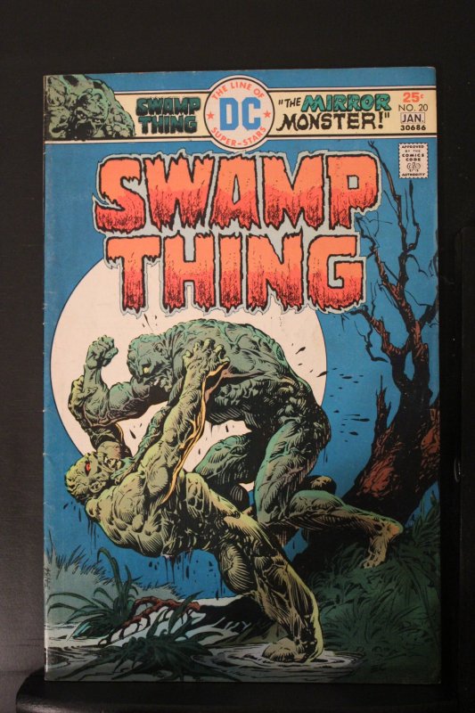 Swamp Thing #20 (1976) High-Grade VF/NM Swamp Thing vs Swamp Thing Wow!