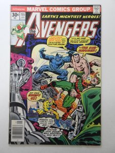 The Avengers #155 (1977) Great Read!! vs Doctor Doom! VG/Fine Condition!