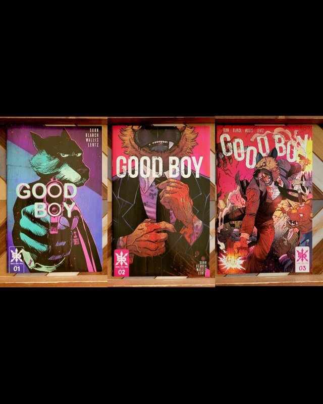 Good Boy #1-3 NM (Source Point Press 2021) 1st books in New series, Set of 3 