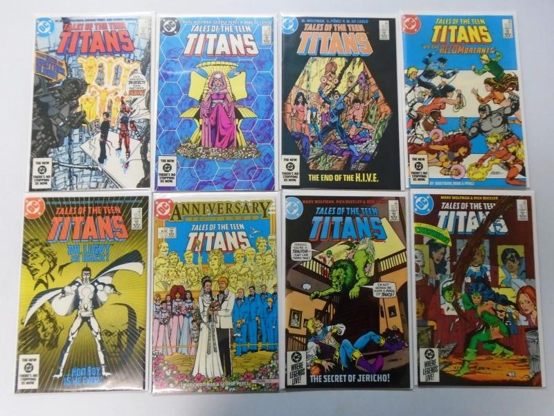 Tales of The Teen Titans Lot From:#41-59, 15 Different Average 8.0/VF (1984-85)