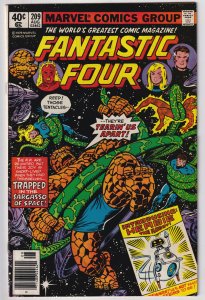 Fantastic Four #209 (1979) [Key Issue] 1st Herbie the Robot