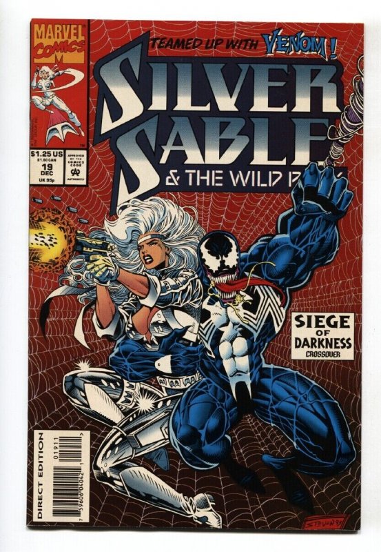 Silver Sable and the Wild Pack #19-1993-VENOM issue