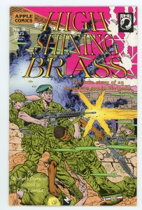 High Shining Brass #3 Vietman War Apple Comics NM-