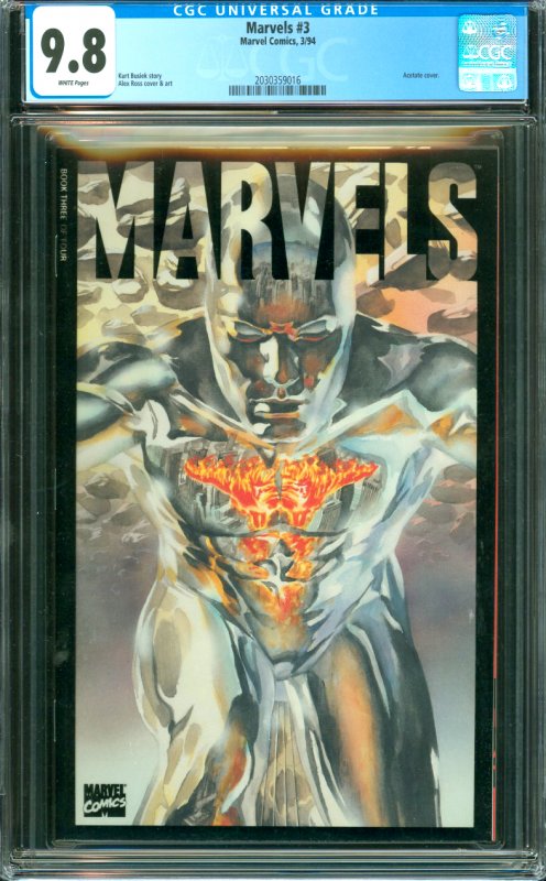 Marvels #3 CGC 9.8