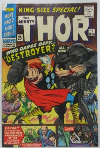 Mighty Thor King Size Special #2 Destroyer Jack Kirby GD/VG Silver Age Marvel