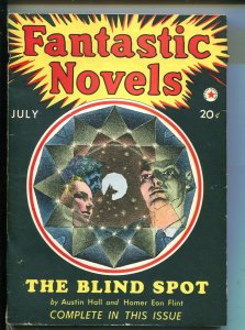 FANTASTIC NOVELS #1 07/1940-RED STAR-IST ISSUE-PULP MYSTERY THRILLS-vf