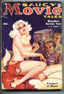 Saucy Movie Tales 1935 December First issue-SPICY PULP MAGAZINE-RARE! 