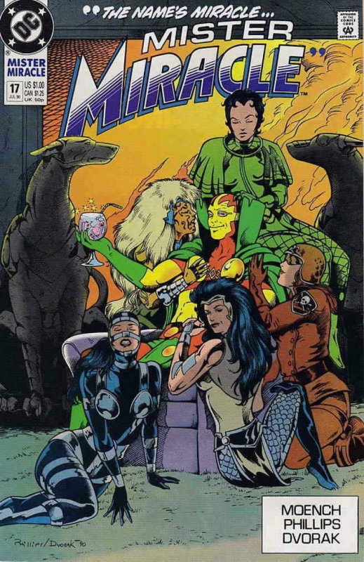 MISTER MIRACLE #17, VF/NM, Doug Moench, 1989 1990, more DC in store