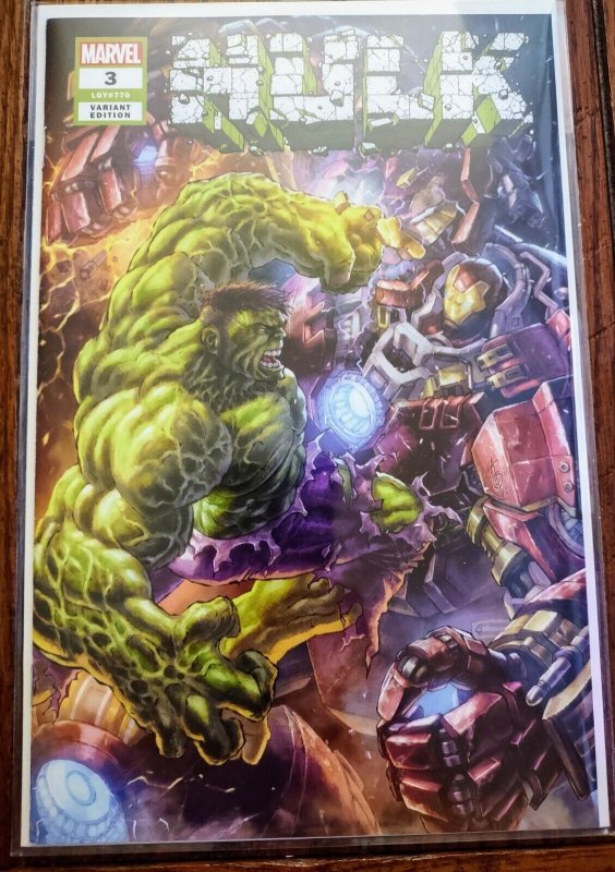 HULK #3 2022 NM ALAN QUAH TRADE DRESS VARIANT KEY ISSUE 1ST TITAN BLACK HULK 