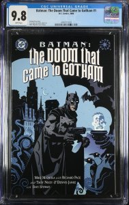 Batman: The Doom That Came to Gotham #1--CGC 9.8--DC--Mignola--comic book--43...