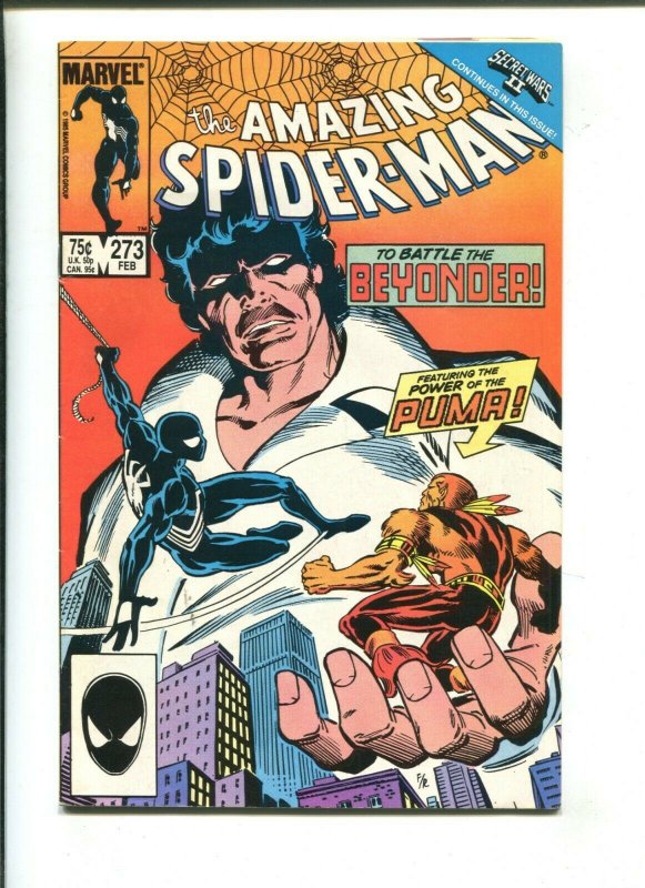 AMAZING SPIDER-MAN #273 - POWER OF PUMA The Fisherman Collection (6.5) 1986