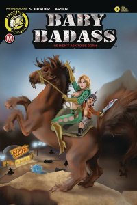 Baby Badass #3 Cubierta C Limitada variante Comic Book 2018-acción Lab 