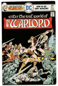 WARLORD #1-FIRST ISSUE-DC-HIGH GRADE VF