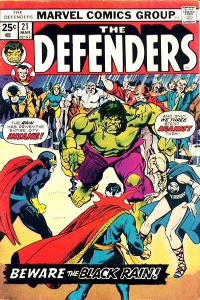 Defenders (1972 series) #21, VG+ (Stock photo)