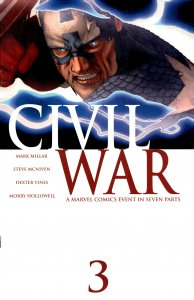 Civil War #3 (2006) Captain America [Key Issue]