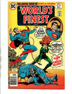 World's Finest #242 newsstand - Super Sons - Superman - Batman - 1976 - VF