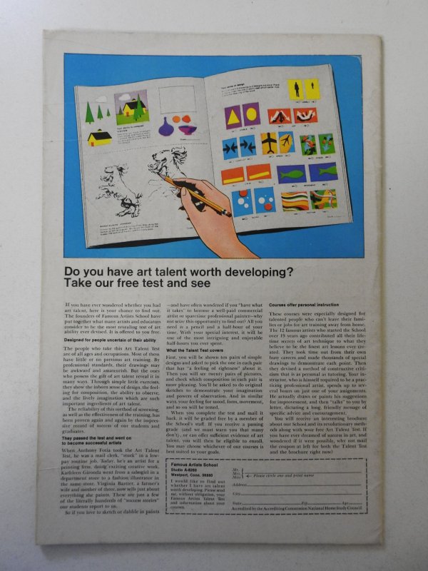 Thor #171 (1969) VG+ Condition moisture stain