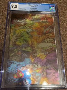 Jurassic League 1, Gedeon 2nd Print 1:25 Virgin Foil Variant, CGC Graded 9.8