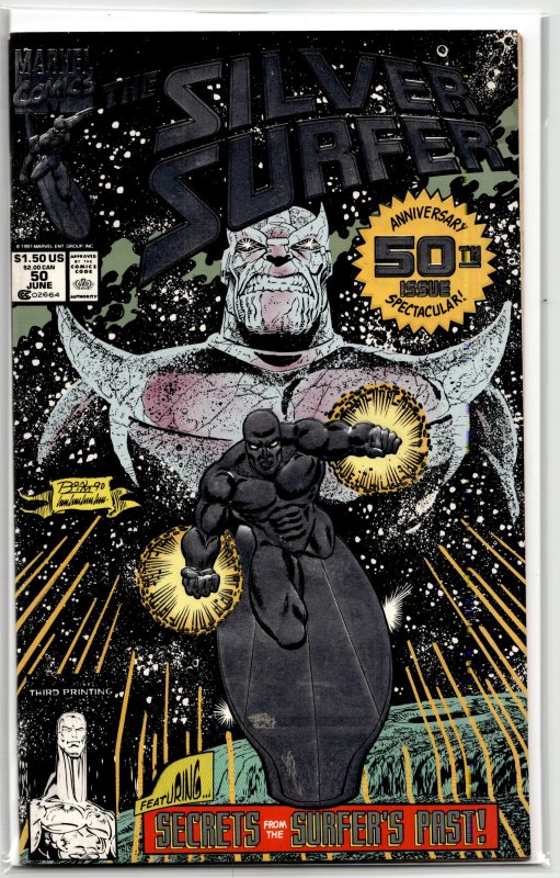 Silver Surfer #50 Third Print Cover (1991) Silver Surfer