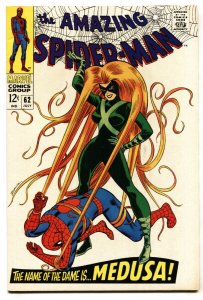 Amazing Spider-Man #62 1968  Medusa- Romita cover VF 