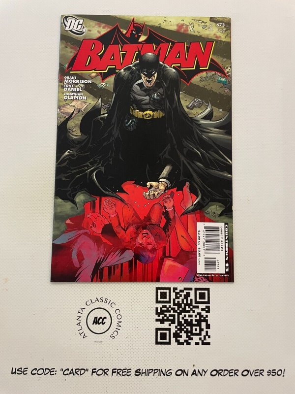 Batman # 673 NM 1st Print DC Comic Book Catwoman Joker Robin Ivy Gotham 31 J223