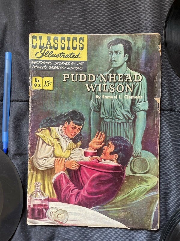 Classic Illustrated Pudd’nhead Wilson #93 (1953 Gilberton)