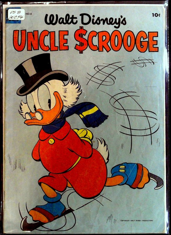 Uncle Scrooge #8 (1954)