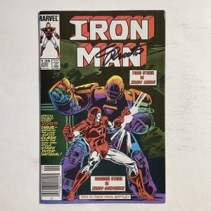 Iron Man 200 1985 Signed by Jim Shooter Marvel FN fine 6.0