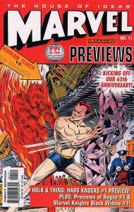 Marvel Previews #11 VF ; Marvel | Namor Sub-Mariner