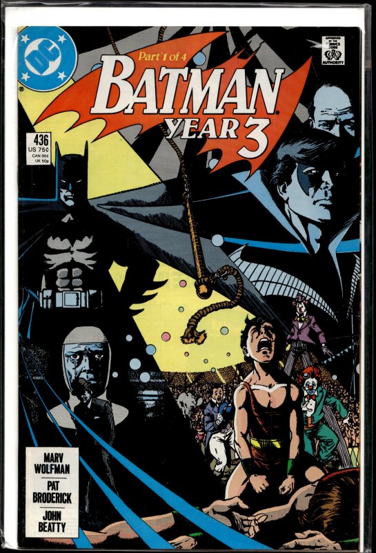 Batman #436 (1989) Batman [Key Issue]