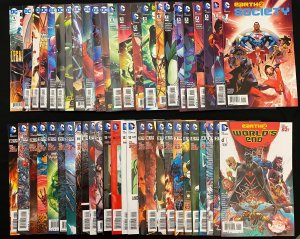 DC New 52: Earth-2 World's End, Earth-2 Society FULL RUN- 49 book lot