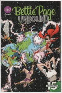 BETTIE PAGE UNBOUND #2 B, NM, Chantler, 2019 V3, Betty, more in store