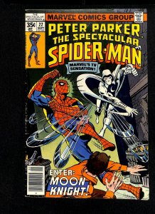 Spectacular Spider-Man #22 Moon Knight!
