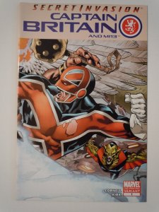 Captain Britain and MI:13 #1 (2008) 2nd Printing