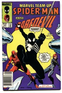 Marvel Team-up #141 1st Black Costume Spider-man NEWSSTAND variant