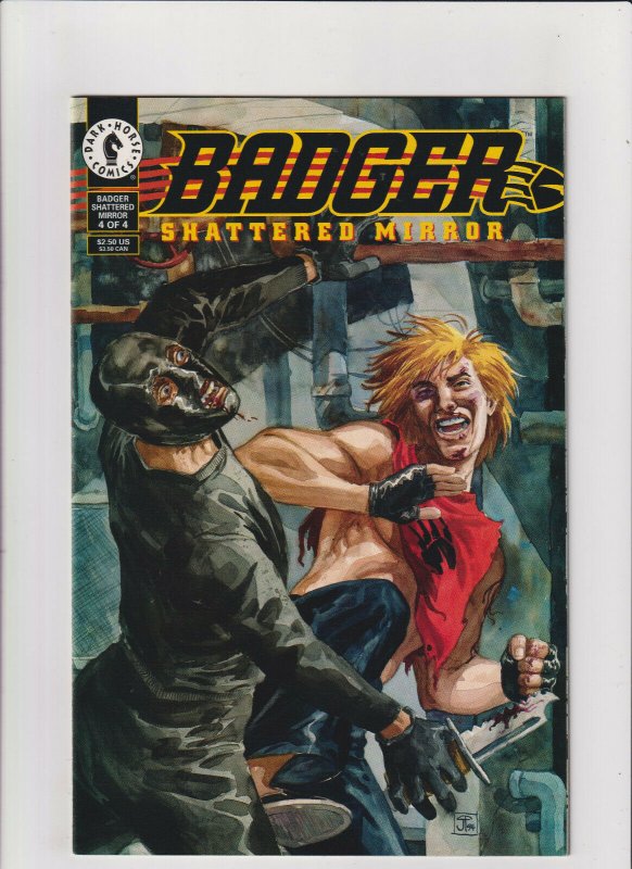 Badger: Shattered Mirror #4 NM- 9.2 Dark Horse Comics 1994 Mike Baron
