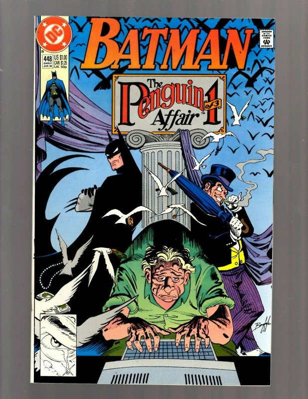 11 Batman DC Comics #440 442 445 446 447 448 449 450 451 452 455 Wayne J417