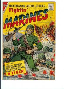 Fightin' Marines #21 - Silver Age - May. 1957 (VG)