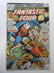 Fantastic Four #165 (1975) VG Condition moisture stain