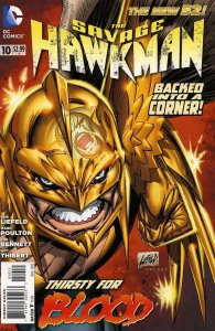 Savage Hawkman, The #10 VF ; DC | New 52 Rob Liefeld